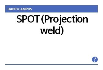 SPOT(Projection weld)