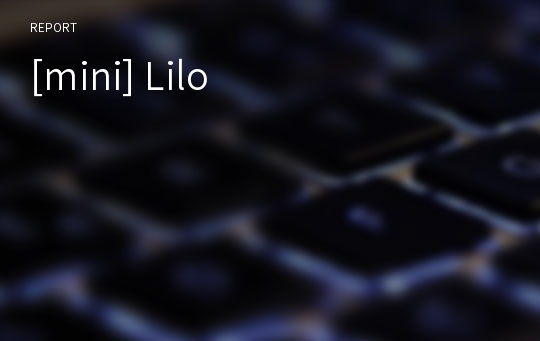 [mini] Lilo
