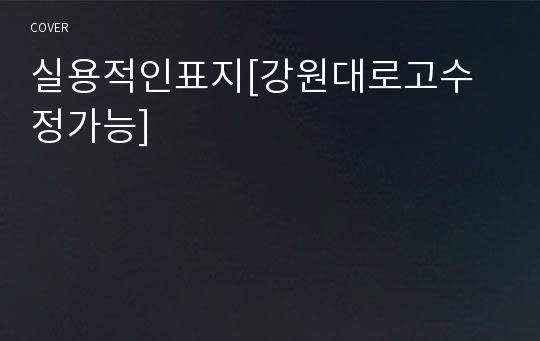 실용적인표지[강원대로고수정가능]