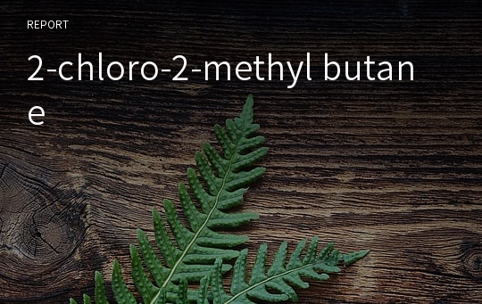 2-chloro-2-methyl butane