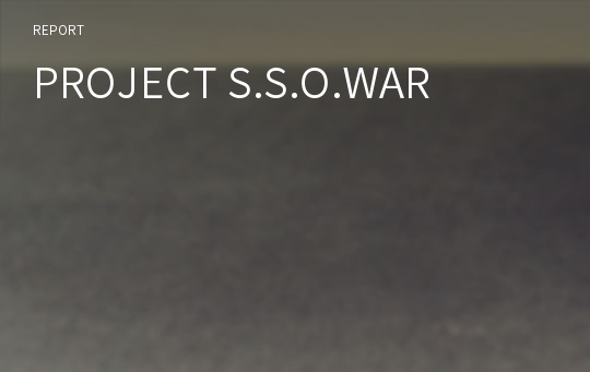 PROJECT S.S.O.WAR