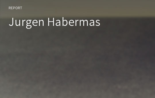 Jurgen Habermas