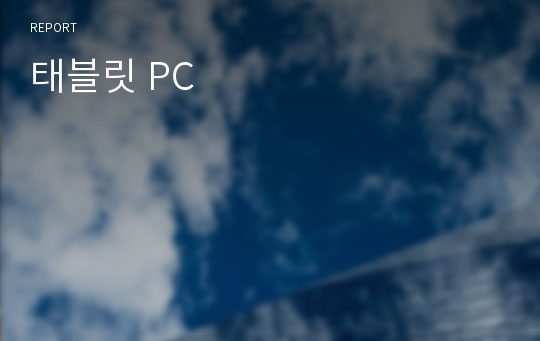 태블릿 PC