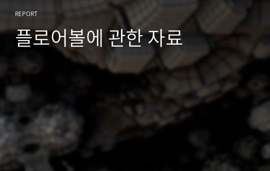 플로어볼에 관한 자료