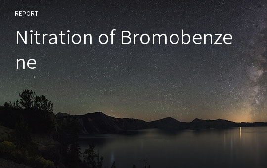 Nitration of Bromobenzene