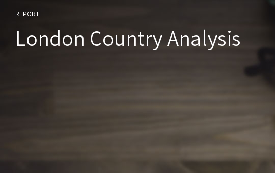 London Country Analysis