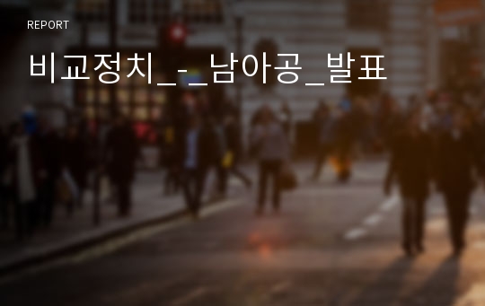 비교정치_-_남아공_발표