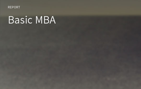 Basic MBA