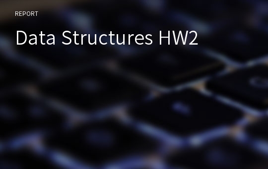 Data Structures HW2