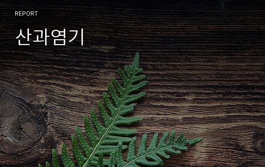 산과염기