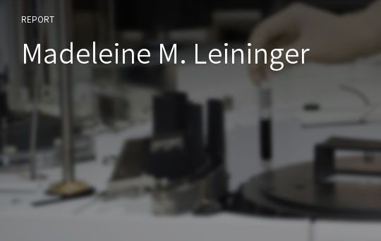 Madeleine M. Leininger