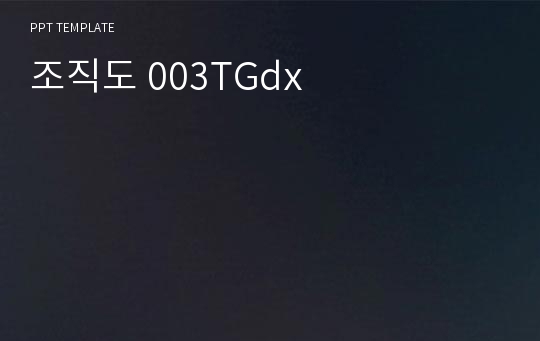 조직도 003TGdx