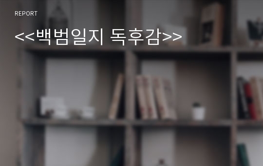 &lt;&lt;백범일지 독후감&gt;&gt; 백범일지 독후감,백범일지 독서감상문,백범일지줄거리,백범일지 분석,김구 백범일지를 읽고,김구 백범일지 이해,백범일지 해석,김구 백범일지 서평,요약,정리