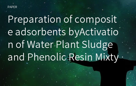 Preparation of composite adsorbents byActivation of Water Plant Sludge and Phenolic Resin Mixtyres