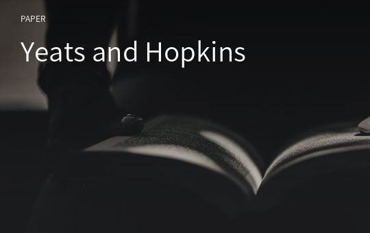 Yeats and Hopkins