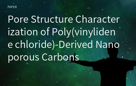 Pore Structure Characterization of Poly(vinylidene chloride)-Derived Nanoporous Carbons