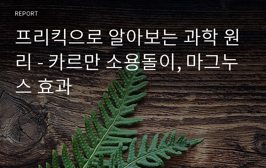 프리킥으로 알아보는 과학 원리 - 카르만 소용돌이, 마그누스 효과