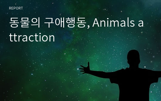 동물의 구애행동, Animals attraction