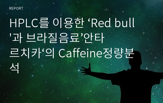HPLC를 이용한 ‘Red bull&#039;과 브라질음료’안타르치카‘의 Caffeine정량분석