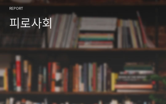 피로사회