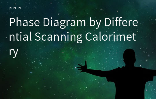 Phase Diagram by Differential Scanning Calorimetry