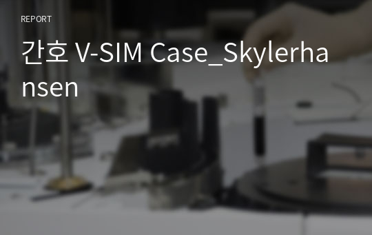 간호 V-SIM Case_Skylerhansen