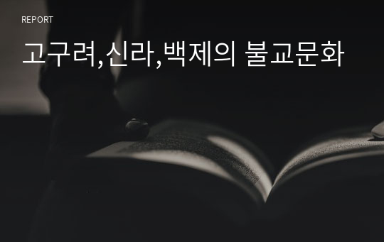 고구려,신라,백제의 불교문화