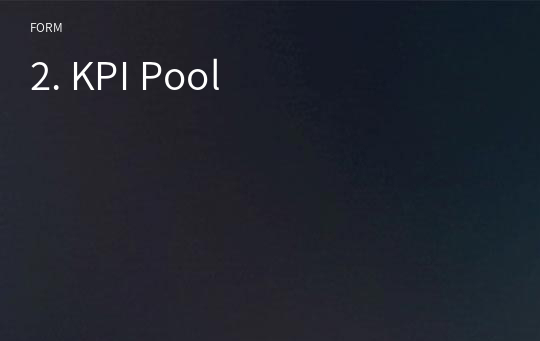 2. KPI Pool