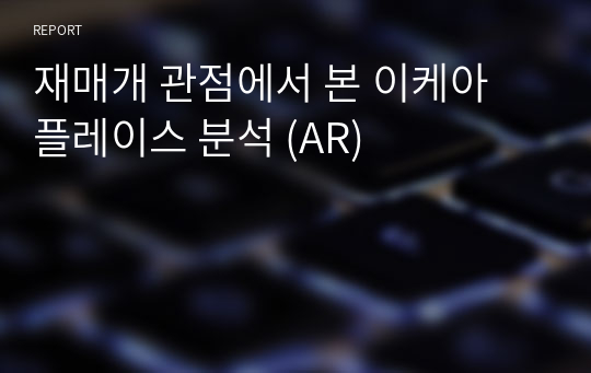 재매개 관점에서 본 이케아 플레이스 분석 (AR)