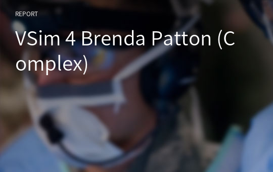 VSim 4 Brenda Patton (Complex)