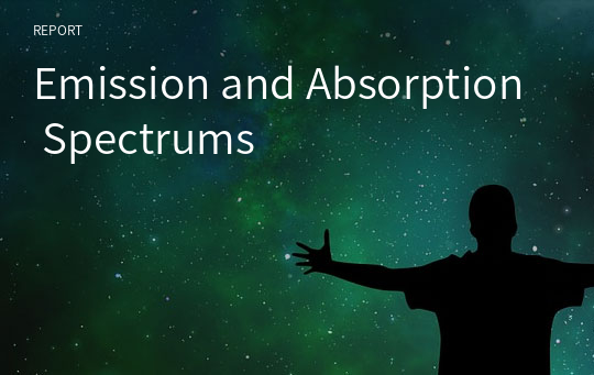 Emission and Absorption Spectrums
