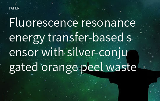 Fluorescence resonance energy transfer‑based sensor with silver‑conjugated orange peel waste‑derived carbon dots for melamine detection