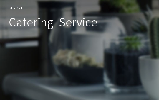 Catering  Service