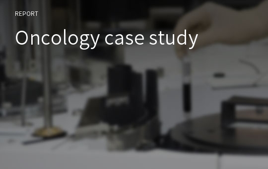 Oncology case study
