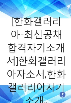 [한화갤러리아-최신공채합격자기소개서]한화갤러리아자소서,한화갤러리아자기소개서,갤러리아자소서,한화갤러리아자기소개서,갤러리아자소서,한화갤러리아,갤러리아백화점,갤러리아