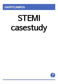 STEMI casestudy