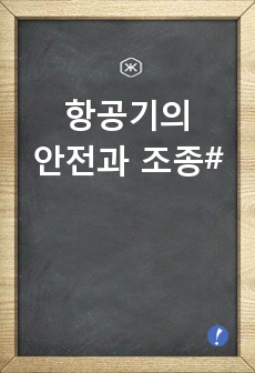 항공기의 안전과 조종