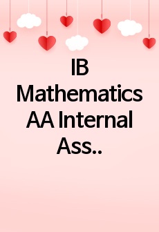 IB Mathematics AA Internal Assessment (7)