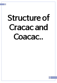 Structure of Cracac and Coacac Infrared spectrum of acetylacetone, Cracac and  Coacac 예비보고서