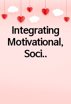 Integrating Motivational, Social, and Contextual Work Design Features A Meta-Analytic Summary and Theoretical Extension of the Work Design Literature 요약