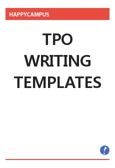 TPO WRITING TEMPLATES