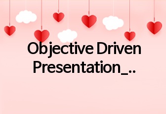 Objective Driven Presentation_Transformational Presentation