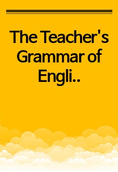 The Teacher's Grammar of English TG 요약정리본 / Chapter 9. MULTIWORD VERBS