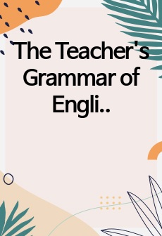The Teacher's Grammar of English TG 요약정리본 / Chapter 10. Determiners