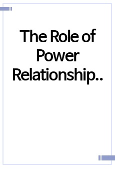 The Role of Power Relationships in Interpreter-Mediated Communication in Medical Settings