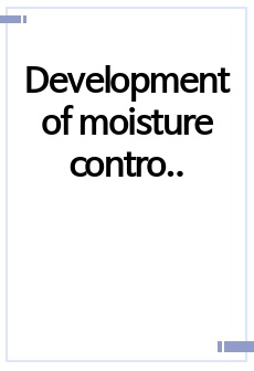 Development of moisture control technique to accelerate freezing rate of rice and meat patties