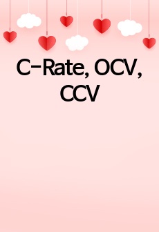 C-Rate, OCV, CCV