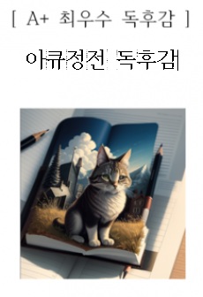 아큐정전 독후감